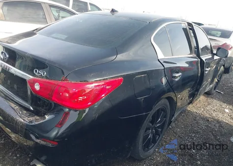 2015 Infiniti Q50 Premium z USA, uszkodzony, nr VIN JN1BV7AP5FM345379